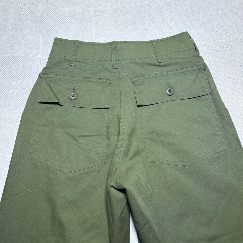 Vintage US Military OG-507 Fatigue Pants 25x27* Utility Trousers Olive Green - Picture 6 of 12